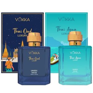 VOKKA Thai Oud & Thai Aqua  Perfume For Unisex Aquatic Scent
