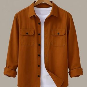 DEELMO Men’s Stylish Cotton Blend Casual Shirt