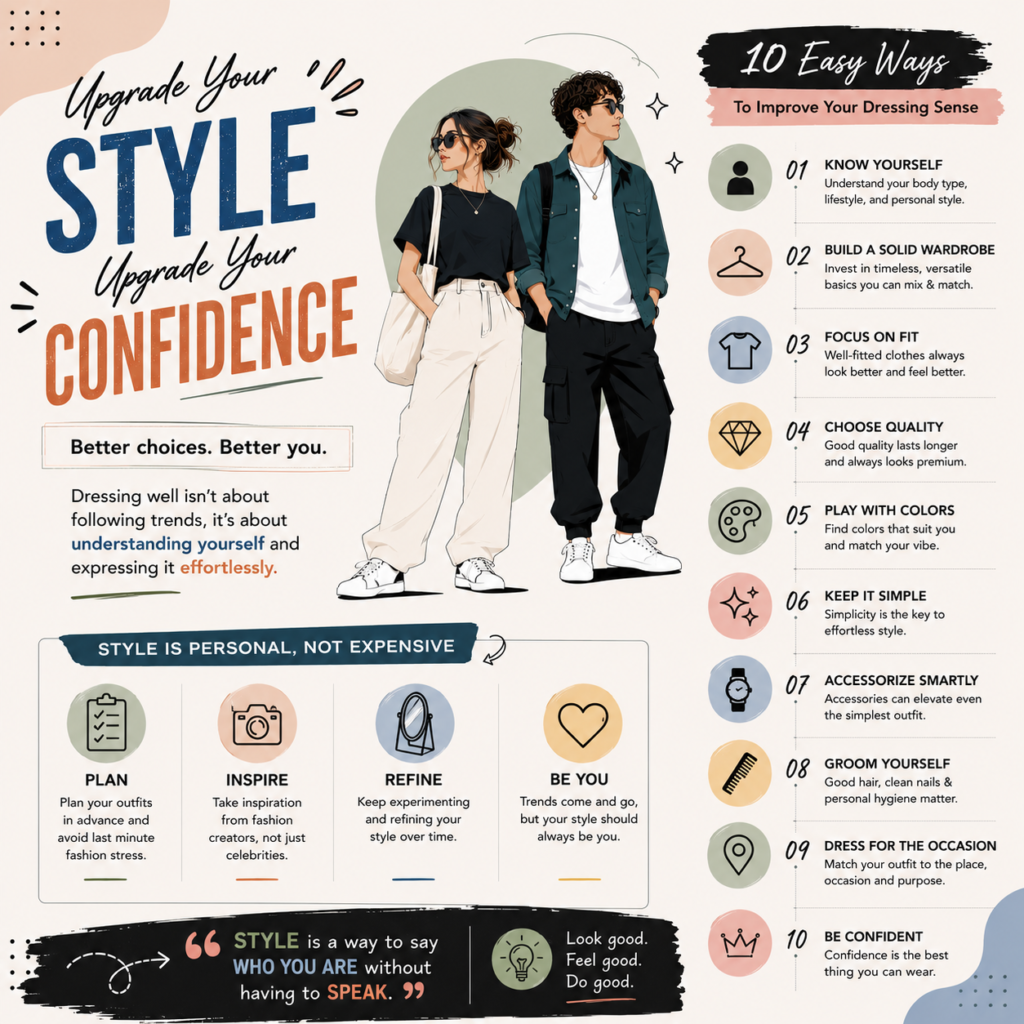 How to Improve Your Dressing Sense