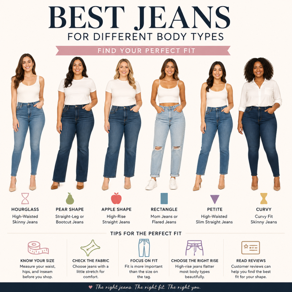 Best Jeans for Different Body Types